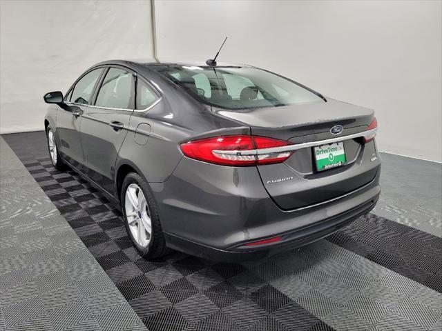 used 2018 Ford Fusion car, priced at $19,295