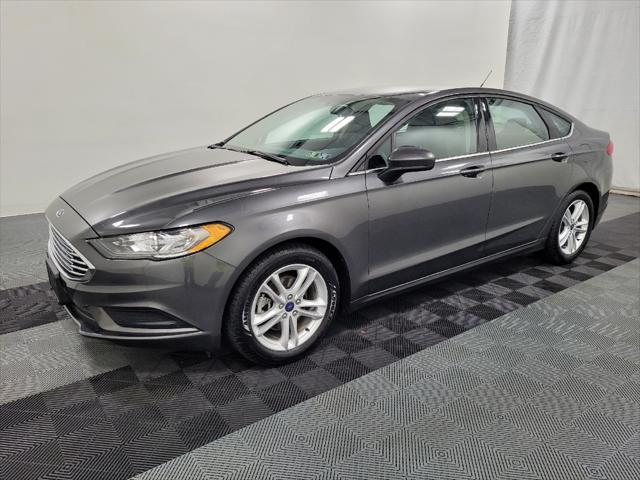 used 2018 Ford Fusion car, priced at $19,295