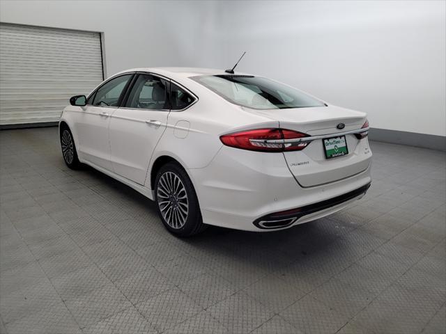 used 2017 Ford Fusion car, priced at $17,895