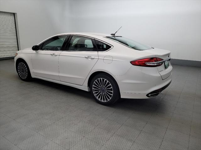used 2017 Ford Fusion car, priced at $17,895