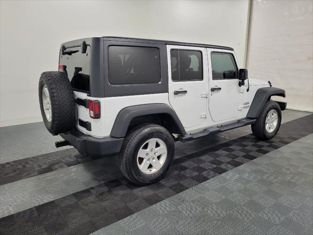 used 2017 Jeep Wrangler Unlimited car, priced at $22,795