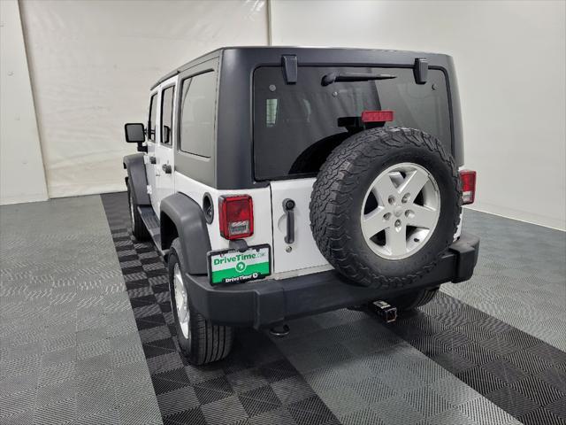 used 2017 Jeep Wrangler Unlimited car, priced at $22,795