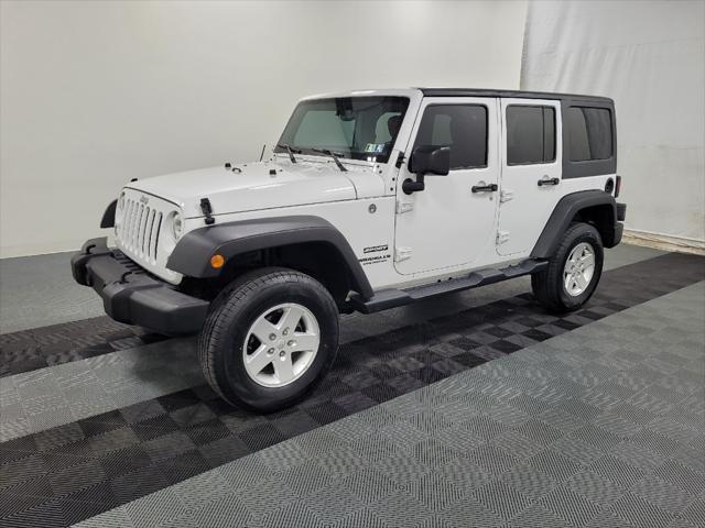 used 2017 Jeep Wrangler Unlimited car, priced at $22,795