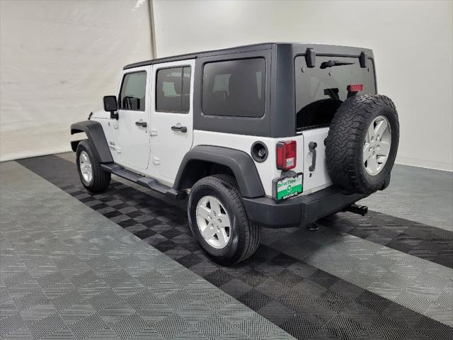 used 2017 Jeep Wrangler Unlimited car, priced at $22,795