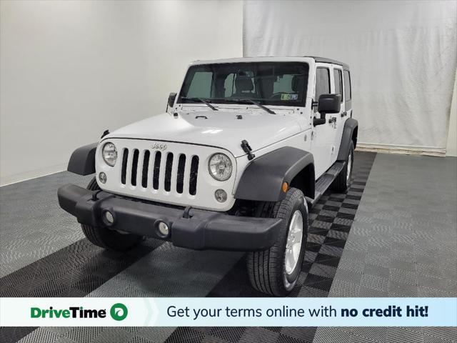 used 2017 Jeep Wrangler Unlimited car, priced at $22,795