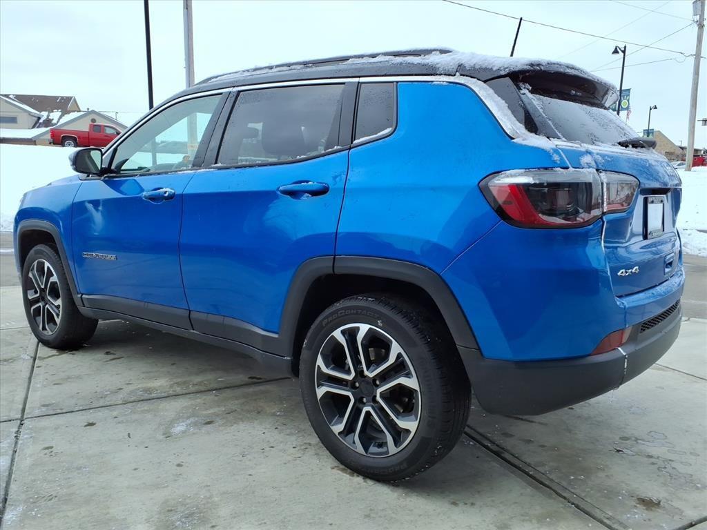 used 2022 Jeep Compass car, priced at $22,500