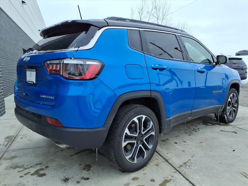 used 2022 Jeep Compass car, priced at $22,500