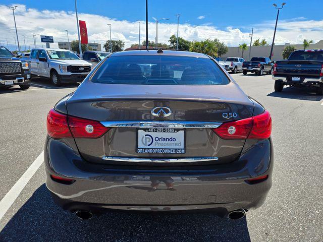 used 2015 INFINITI Q50 car, priced at $13,990