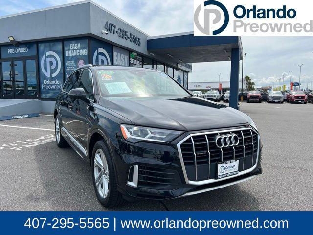 used 2021 Audi Q7 car, priced at $28,995