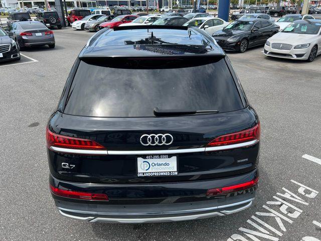 used 2021 Audi Q7 car, priced at $28,995