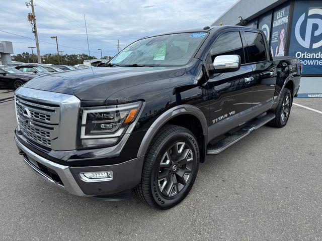 used 2020 Nissan Titan car, priced at $34,990