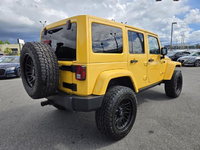 used 2015 Jeep Wrangler Unlimited car, priced at $23,495