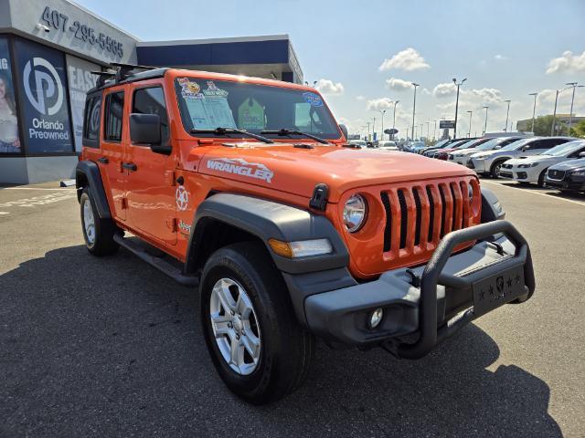 used 2019 Jeep Wrangler Unlimited car, priced at $26,925
