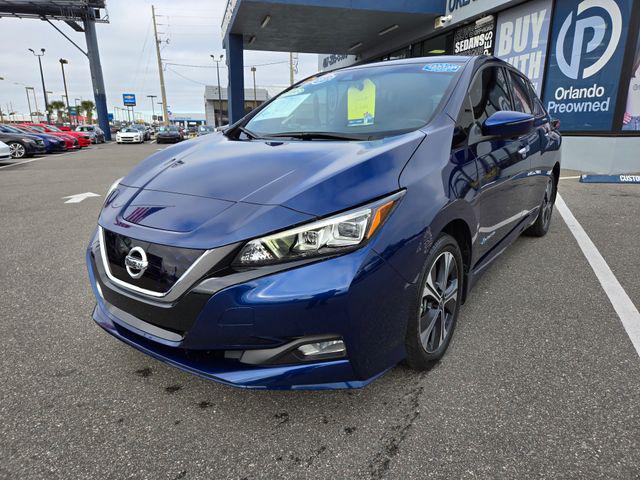 used 2019 Nissan Leaf car, priced at $13,647