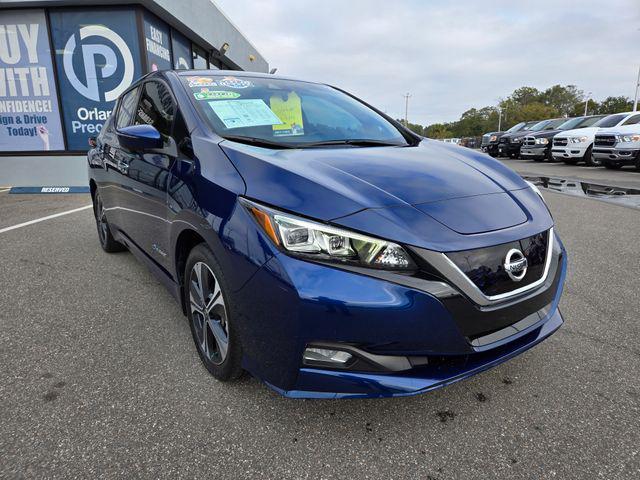 used 2019 Nissan Leaf car, priced at $13,647