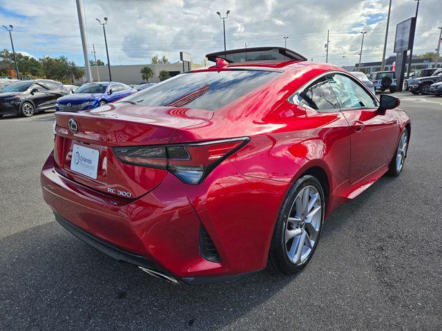 used 2019 Lexus RC 300 car, priced at $26,671