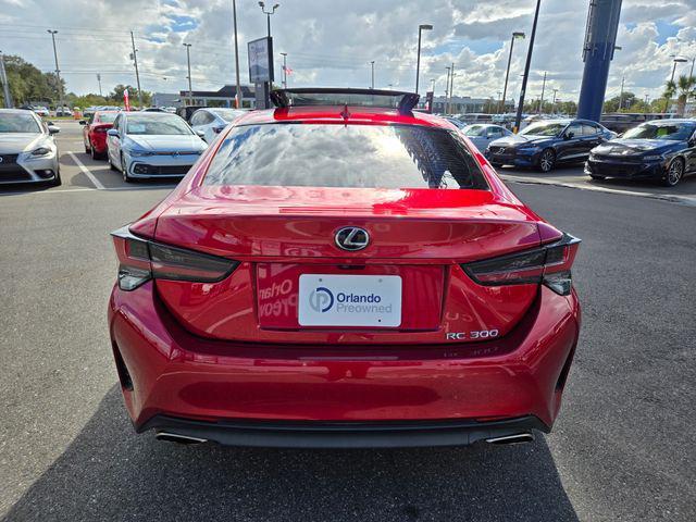 used 2019 Lexus RC 300 car, priced at $26,671