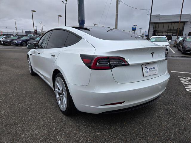 used 2022 Tesla Model 3 car, priced at $21,995