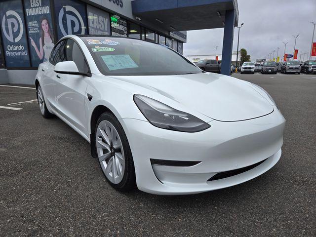 used 2022 Tesla Model 3 car, priced at $21,995