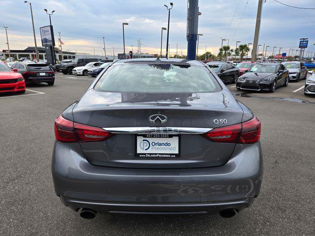 used 2018 INFINITI Q50 car, priced at $17,998