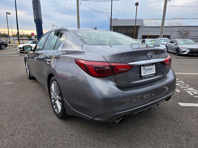 used 2018 INFINITI Q50 car, priced at $17,998