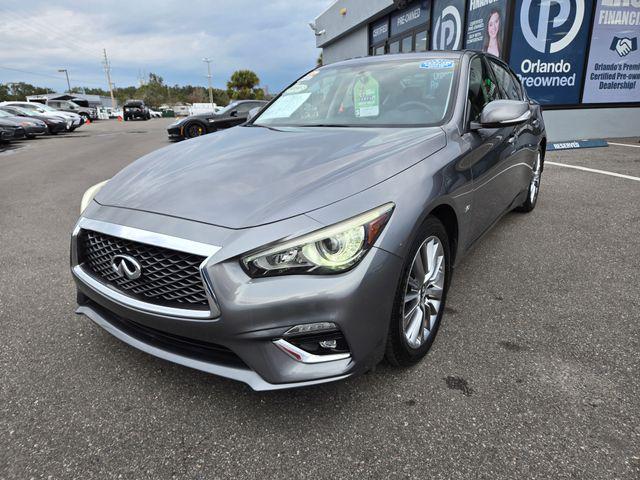 used 2018 INFINITI Q50 car, priced at $17,998