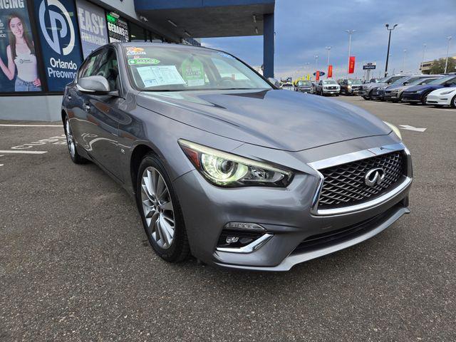 used 2018 INFINITI Q50 car, priced at $18,958