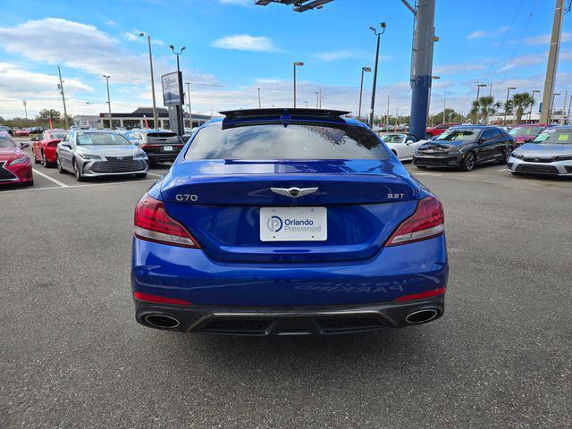 used 2019 Genesis G70 car, priced at $22,495