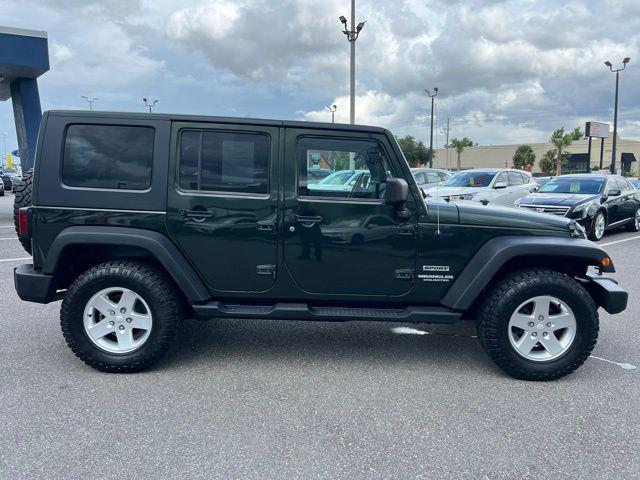 used 2010 Jeep Wrangler Unlimited car, priced at $11,990