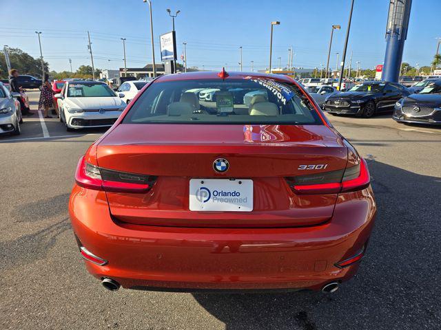 used 2022 BMW 330 car, priced at $28,590