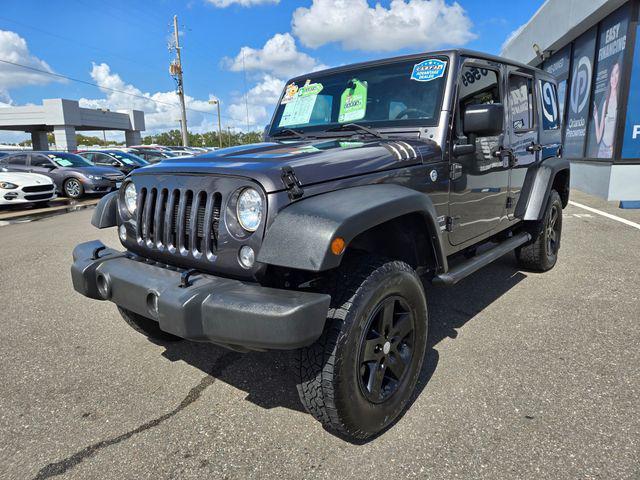 used 2018 Jeep Wrangler JK Unlimited car, priced at $18,795