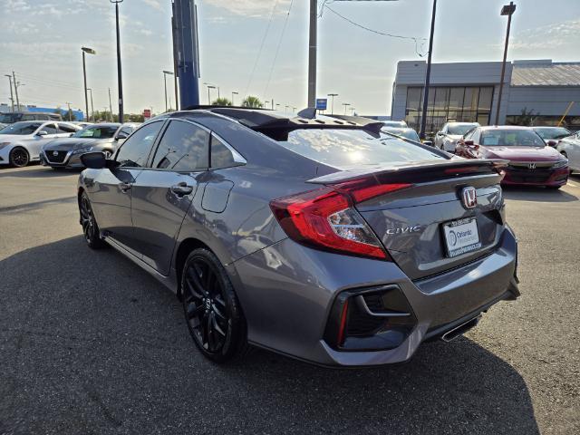 used 2020 Honda Civic Si car, priced at $23,844