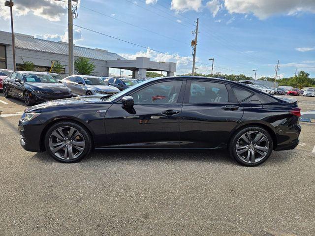 used 2022 Acura TLX car, priced at $28,372