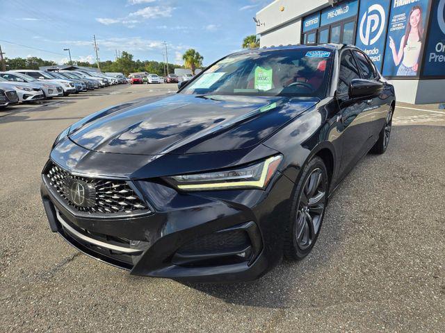 used 2022 Acura TLX car, priced at $28,372