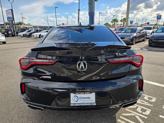 used 2022 Acura TLX car, priced at $28,372