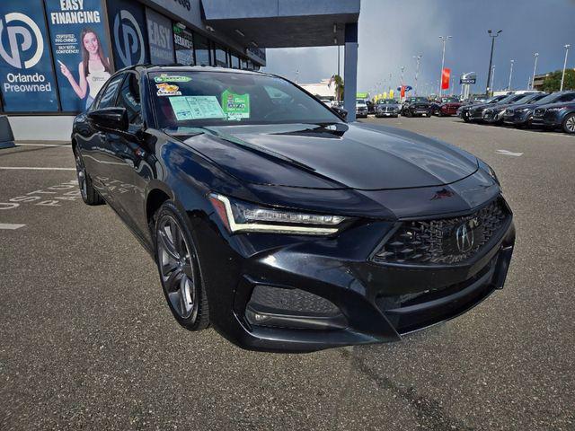 used 2022 Acura TLX car, priced at $28,372