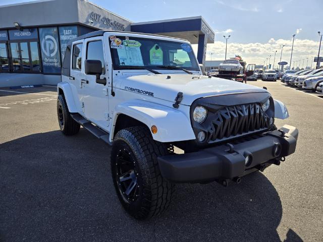 used 2017 Jeep Wrangler Unlimited car, priced at $23,979
