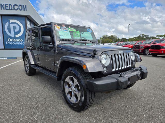 used 2016 Jeep Wrangler Unlimited car, priced at $20,998