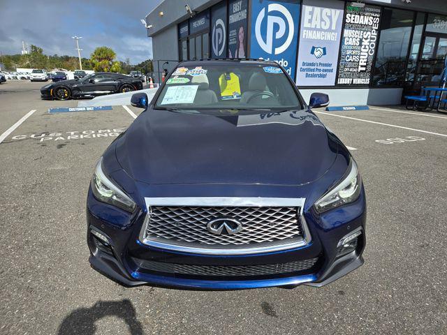 used 2021 INFINITI Q50 car, priced at $22,995