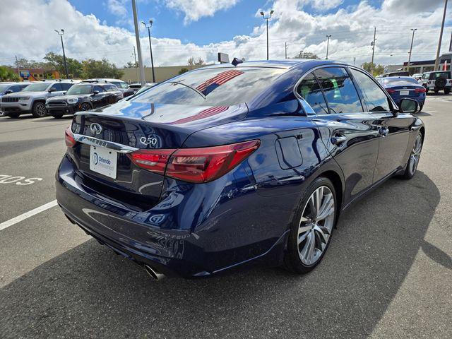 used 2021 INFINITI Q50 car, priced at $22,995