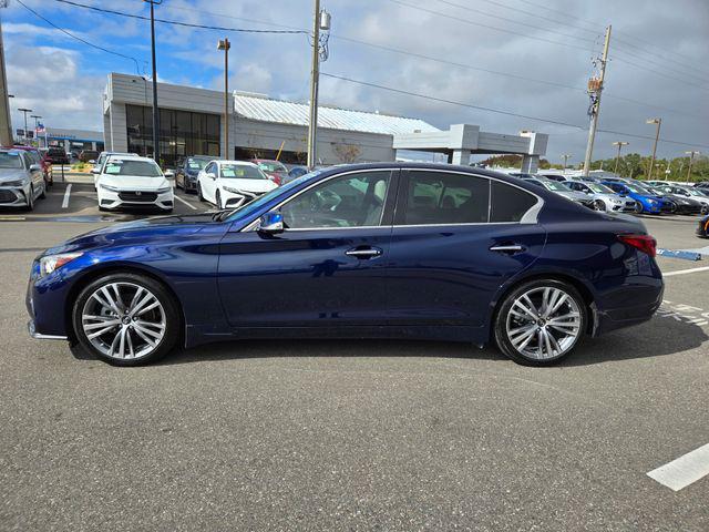 used 2021 INFINITI Q50 car, priced at $22,995