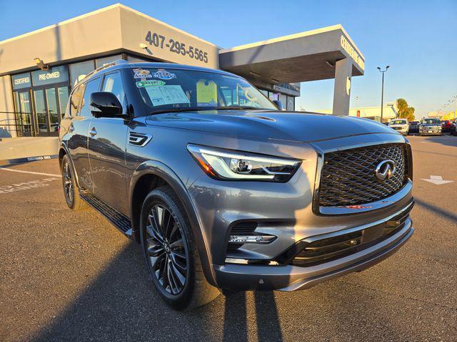 used 2021 INFINITI QX80 car, priced at $38,295