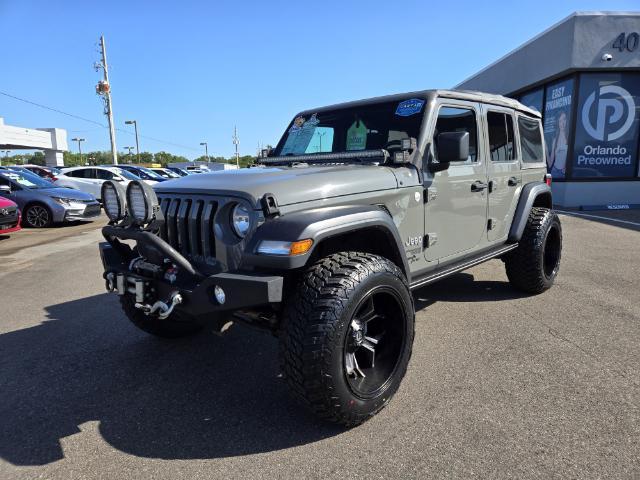 used 2018 Jeep Wrangler Unlimited car, priced at $22,998