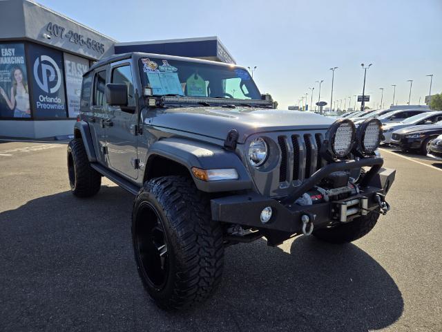 used 2018 Jeep Wrangler Unlimited car, priced at $24,798