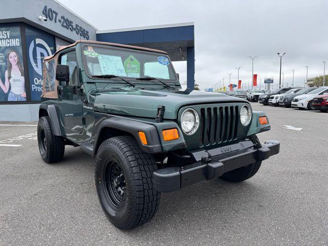 used 2000 Jeep Wrangler car, priced at $9,995