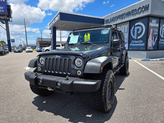 used 2017 Jeep Wrangler Unlimited car, priced at $20,840