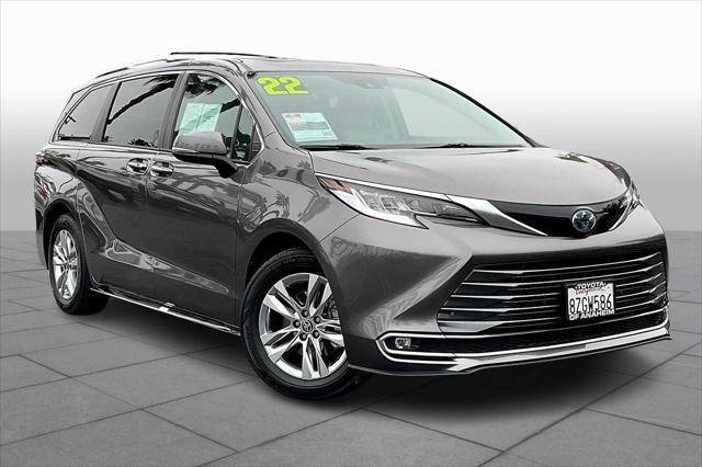 used 2022 Toyota Sienna car, priced at $49,800