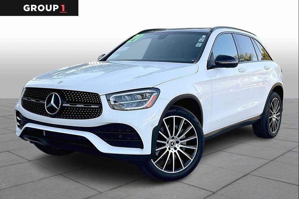 used 2021 Mercedes-Benz GLC 300 car, priced at $25,500