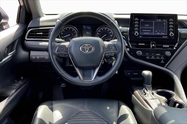 used 2021 Toyota Camry car, priced at $23,500