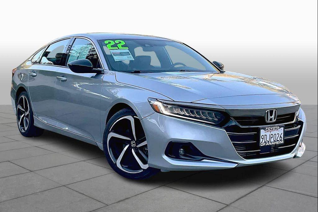 used 2022 Honda Accord car, priced at $22,500